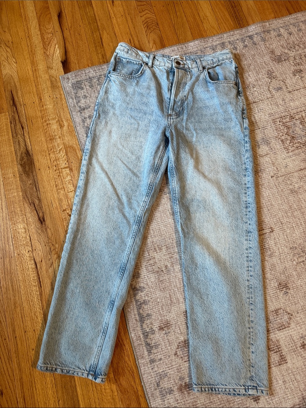 We the Free Zane mid rise straight jeans
